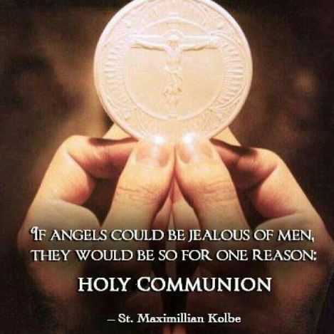 holy Communion Kolbe